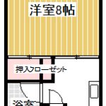 角部屋は側面壁にも窓有り(間取)